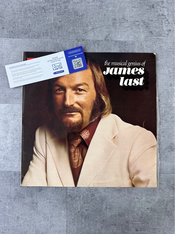 Đĩa than James Last – The Musical Genius Of James Last - Ngoại hình 97% - Box