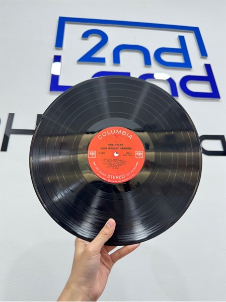 Đĩa than John Wesley Harding - Bob Dylan - Màu đen - Ngoại hình: 98% - Box 1