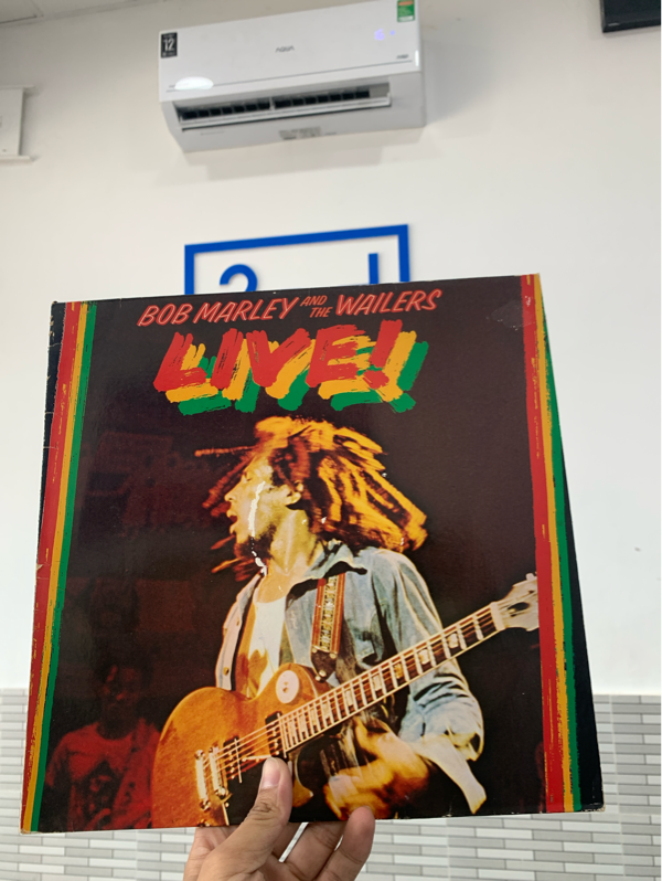 Đĩa than Live! - Bob Marley & The Wailers - Box