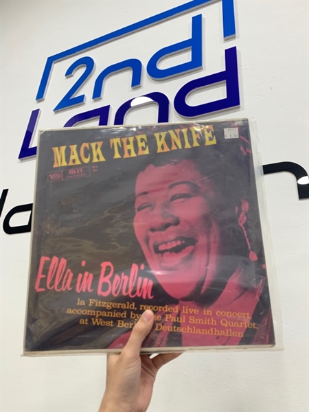 Đĩa than Mack The Knife - Ella In Berlin - Ella Fitzgerald - Màu đen - Ngoại hình: 98% - Box