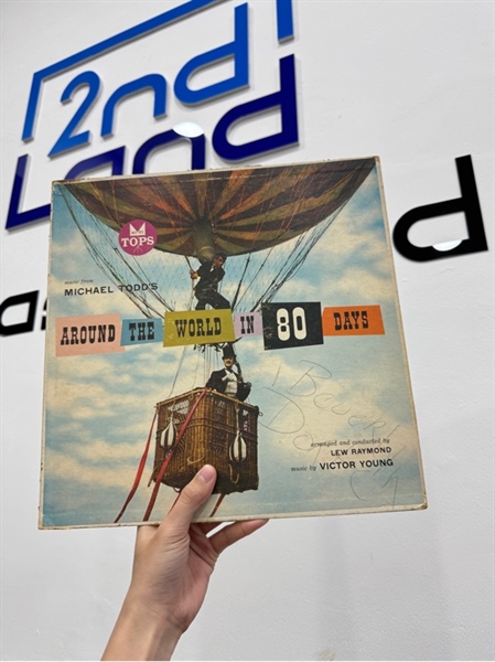 Đĩa than Michael Todd's Around The World In 80 Days - Victor Young - Màu đen - Ngoại hình: 98% - Box