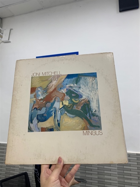 Đĩa than Mingus - Joni Mitchell - Màu đen - Ngoại hình: 98% - Box