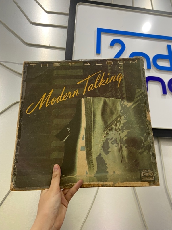 Đĩa Than Modern Talking - Màu đen - Ngoại hình: 97% - Box