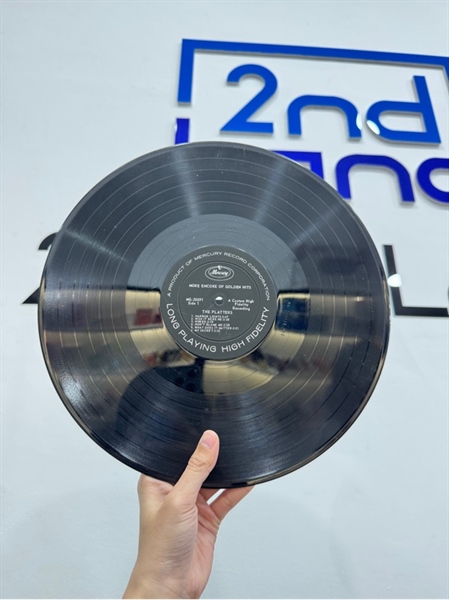 Đĩa than More Encore Of Golden Hits - The Platters - Màu đen - Ngoại hình: 98% - Box