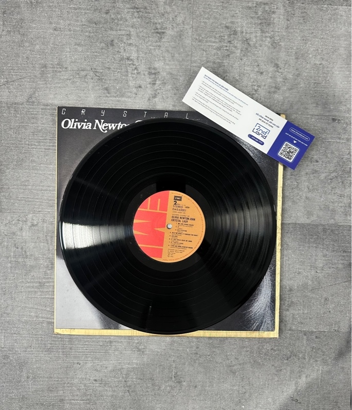 Đĩa than Olivia Newton-John – Crystal Lady - Ngoại hình 97% - Box