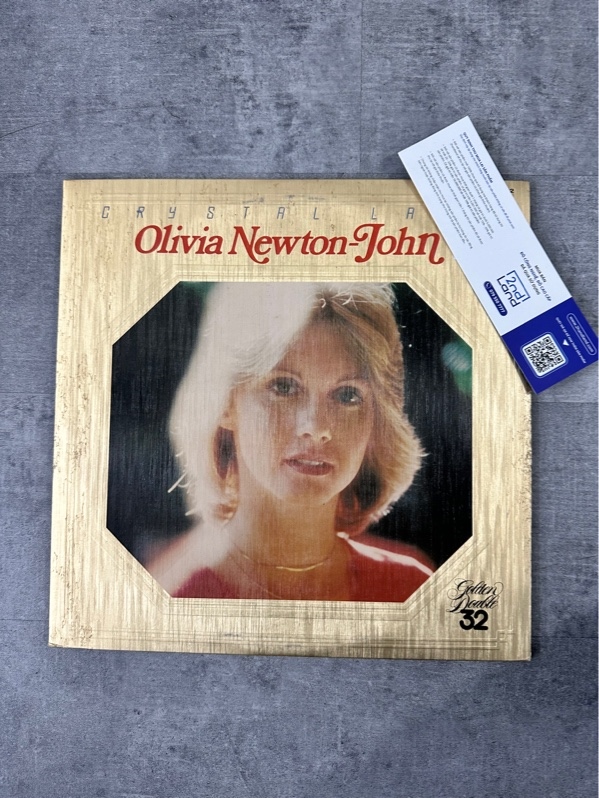 Đĩa than Olivia Newton-John – Crystal Lady - Ngoại hình 97% - Box