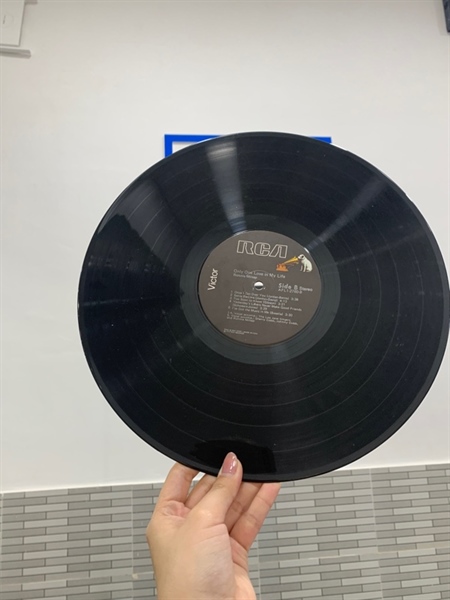 Đĩa than Only One Love In My Life - Ronnie Milsap - Màu đen - Ngoại hình: 98% - Box 1