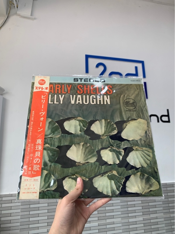 Đĩa than Pearly Shells - Billy Vaughn - Box