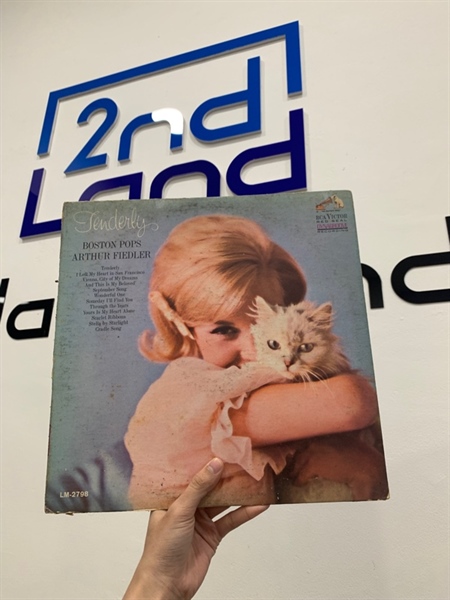 Đĩa than Tenderly (Boston Pops) - Arthur Fiedler - Màu đen - Ngoại hình: 98% - Box