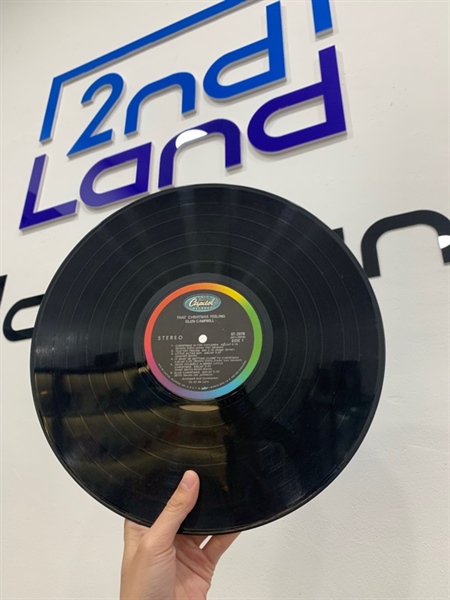 Đĩa than That Christmas Feeling - Glen Campbell - Màu đen - Ngoại hình: 98% - Box 1