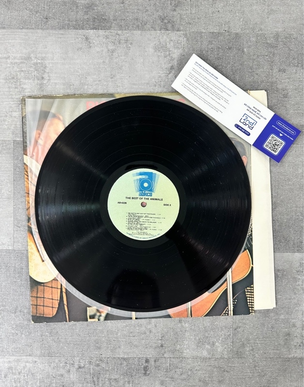 Đĩa than The Best of The Animals - Ngoại hình 97% - Box đĩa khác