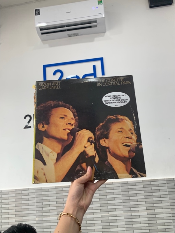 Đĩa than The Concert In Central Park - Simon & Garfunkel - Box