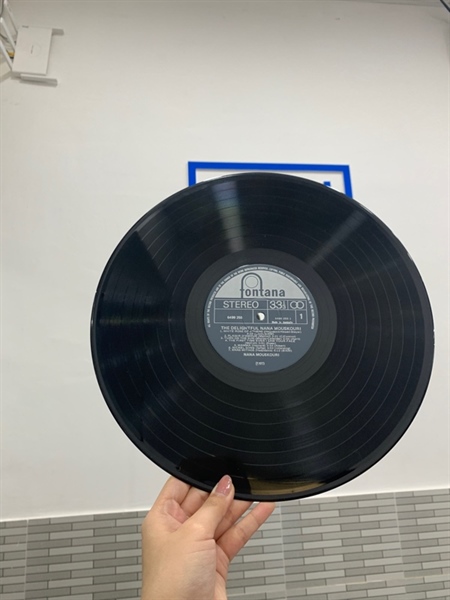 Đĩa than The Delightful Nana Mouskouri - Nana Mouskouri - Màu đen - Ngoại hình: 98% - Box