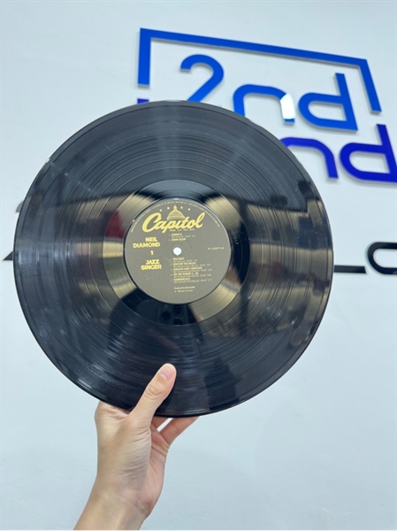 Đĩa than The Jazz Singer (Original Songs From The Motion Picture) - Neil Diamond - Màu đen - Ngoại hình: 98% - Box 1