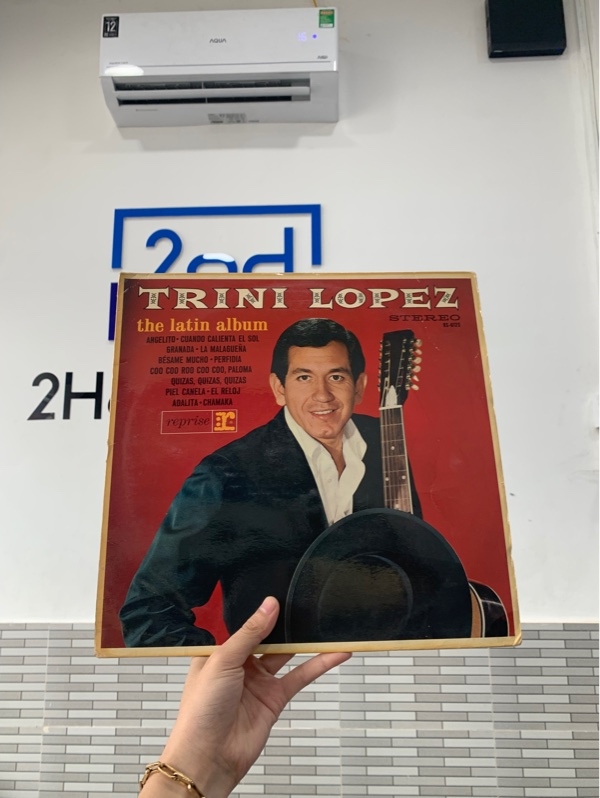 Đĩa than The Latin Album - Trini Lopez - Box