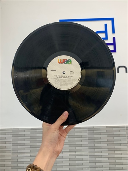 Đĩa than The Prince of Romance - Richard Clayderman - Màu đen - Ngoại hình: 98% - Box 1