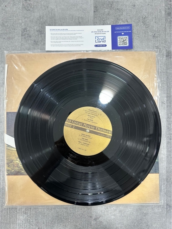 Đĩa than Various – 10 Great Movie Themes - Ngoại hình 97% - Box