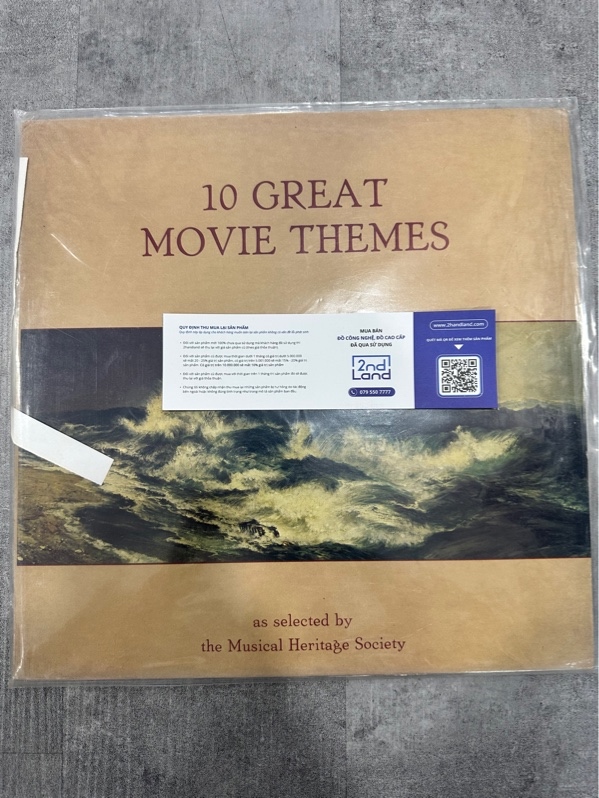 Đĩa than Various – 10 Great Movie Themes - Ngoại hình 97% - Box