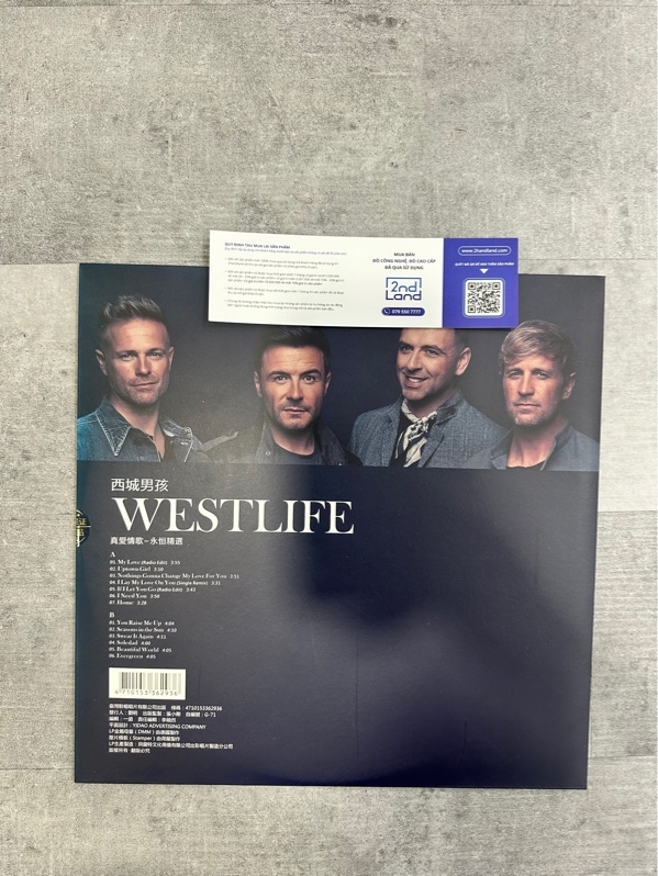 Đĩa than Westlife tổng hợp các bản hits bất hủ - Newseal