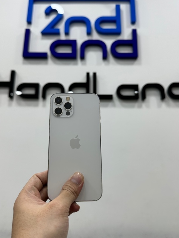 Điện thoại 12 Pro - KH/A - 128GB - IOS 26.5.2 - Pin 100% đã thay - Màu trắng - Ngoại hình 97% - Body