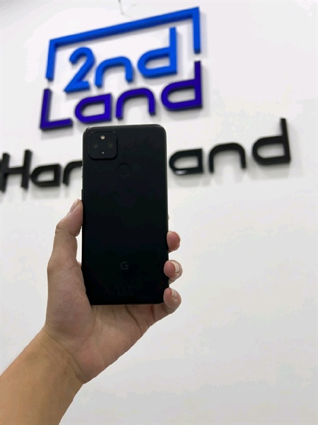 Điện thoại Google Pixel 4A 5G - Bản quốc tế - 6/128GB - Màu đen - Ngoại hình 97.5% - Kèm sạc
