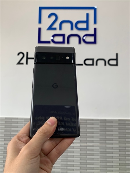 Điện thoại Google Pixel 6 Pro - Google tensor 8 cores - Ram 12GB/128GB - Màu đen - Ngoại hình: 98 - Màn xước mèo - Body