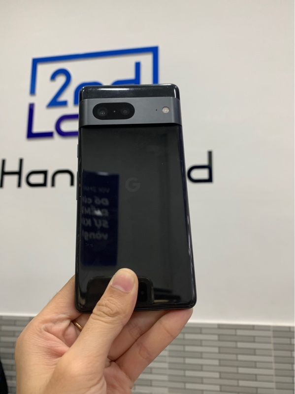 Điện thoại Google Pixel 7 - Tensor G2 - Ram 8GB/128GB - Màu đen - Ngoại hình: 98% - Màn xước mèo - Body