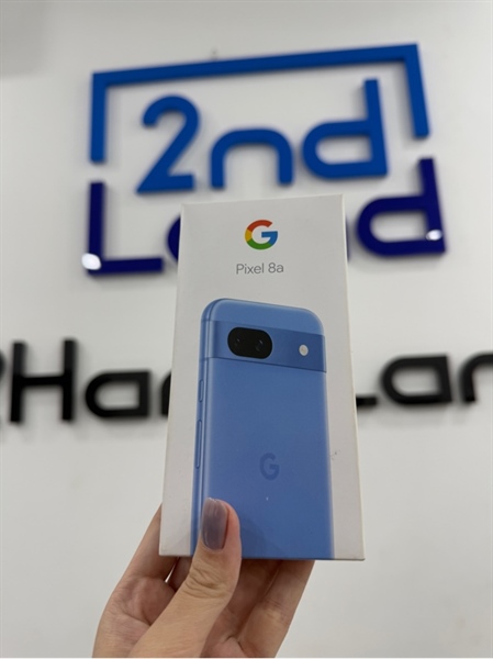 Điện thoại Google Pixel 8A - Chip Tensor G3 - 8/128GB - Màu xanh - Ngoại hình 97% - Màn trầy - FullBox