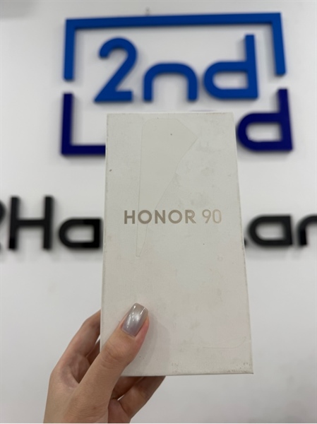 Điện thoại Honor 90 - Máy quốc tế - Chip Snapdragon 7 Gen 1 - 12/256GB - Màu xanh - Ngoại hình 97% - Hồng viền nhẹ , viền trầy - Kèm Box , sạc zin