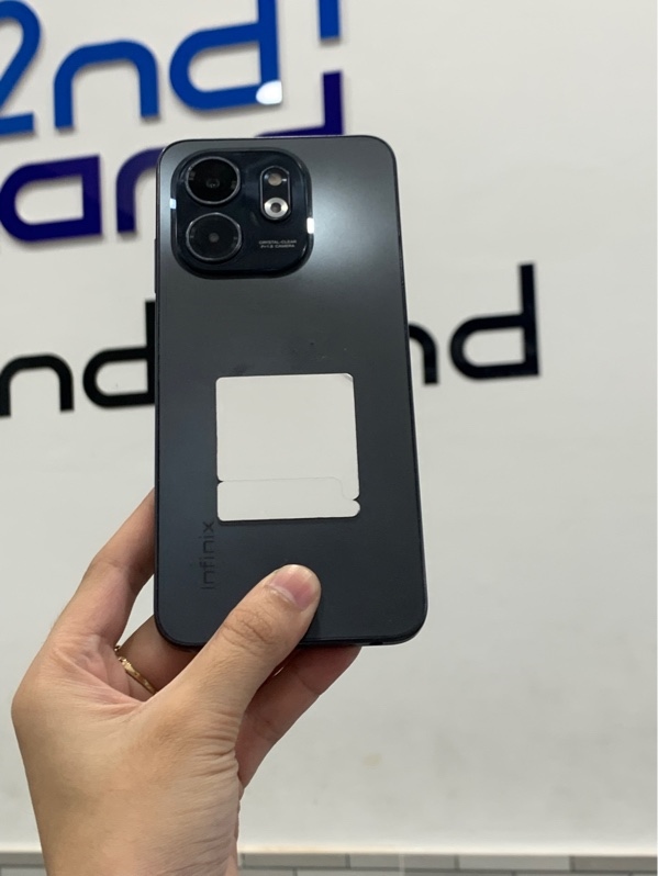 Điện thoại Infinix smart 9 - Máy nội địa - Helio g81 - Ram 4/128 - Màu đen - Màn trầy ám xanh - Body