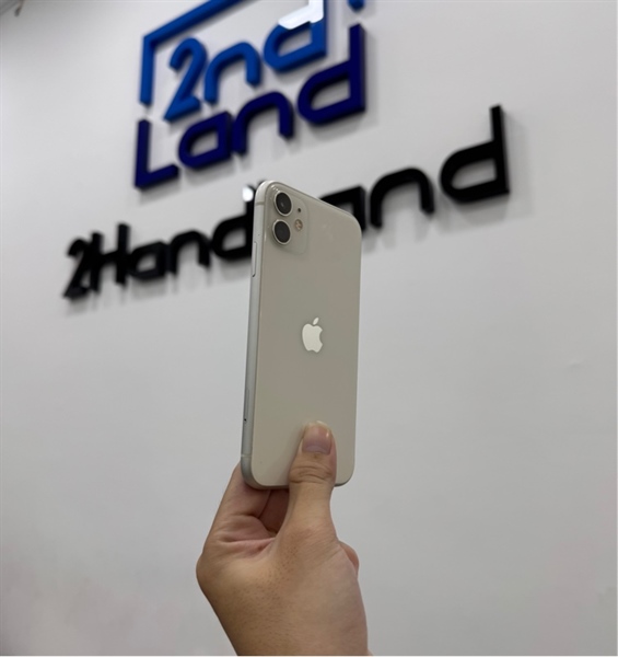 Điện thoại iPhone 11 - 2J/A - 64GB - IOS 26.0.1 - Pin 100% thay new - Màu trắng - Ngoại hình 97% - Màn ám chết pixel - Body 1