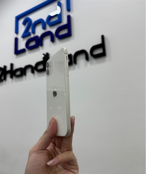 Điện thoại iPhone 11 - 2J/A - 64GB - IOS 26.0.1 - Pin 100% thay new - Màu trắng - Ngoại hình 97% - Màn ám chết pixel - Body 2