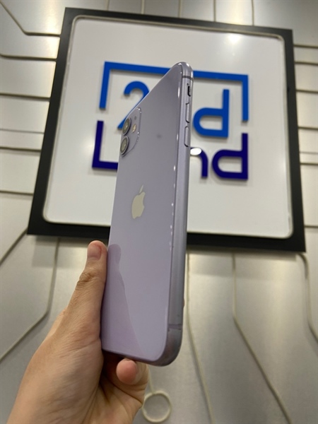 Điện thoại iPhone 11 - KH/A - 64GB - IOS 18.1.1 - Pin 100% thay new - Màu tím - Ngoại hình: 97% - Đã thay lưng, màn mực- Body 1