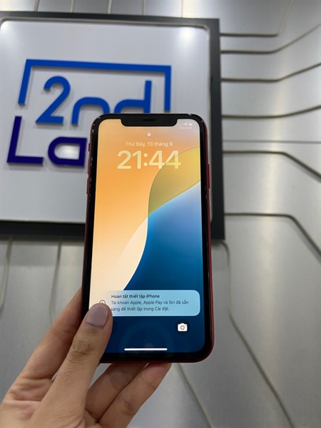 Điện thoại iPhone 11 - KH/A - 64GB - Pin 100% thay new - Màu đỏ - Ngoại hình: 98% - Body 3