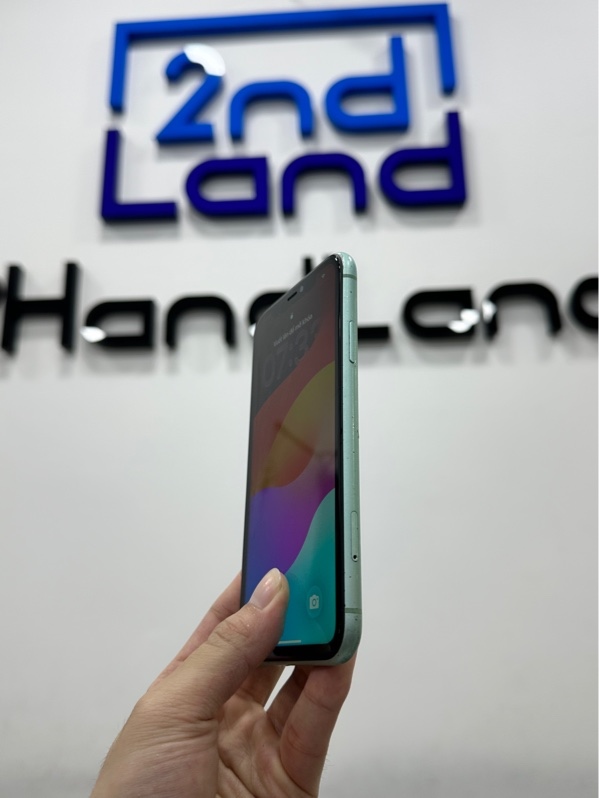 Điện thoại iPhone 11 - LL/A - 64GB - IOS 17.6.1 - 17.6.1 - Pin 96% linh kiện - Màu xanh - Ngoại hình 97% - Body