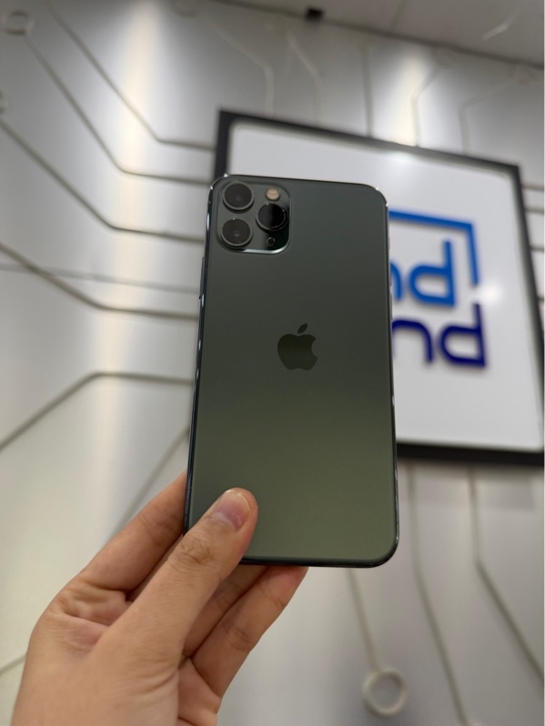 Điện thoại iPhone 11 pro - KH/A - 64g - Màu xanh - Pin thay new 100% - Ngoại hình 98% - Body