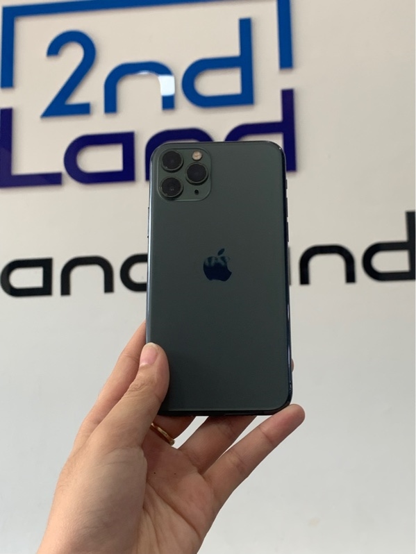 Điện thoại iPhone 11 pro - LL/A - 256gb - Màu xanh rêu - Pin linh kiện 100% - Ngoại hình: 98% - Màn linh kiện - Body