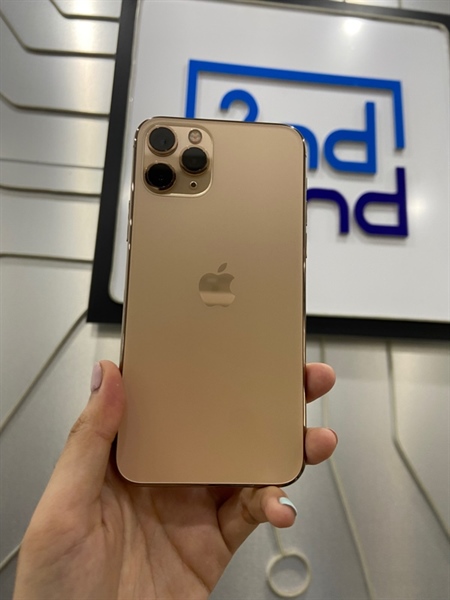 Điện thoại iPhone 11 Pro - LL/A - 256GB - Pin 100% - Màu vàng gold - Ngoại hình: 97% - Body