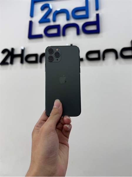 Điện thoại iPhone 11 Pro - LL/A - 512GB - IOS 26.0.1 - Pin 100% đã thay new - Màu xanh rêu - Ngoại hình 98.5% - Body