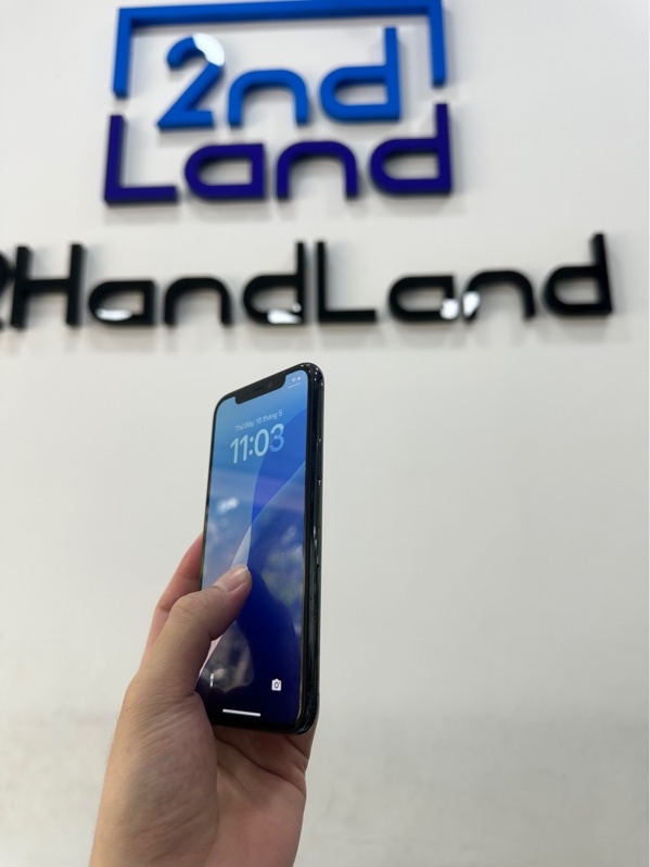 Điện thoại iPhone 11 Pro - LL/A - 64GB - IOS 18.1.1 - Pin 100% đã thay - Màu xanh lá - Ngoại hình 97% - màn trầy -