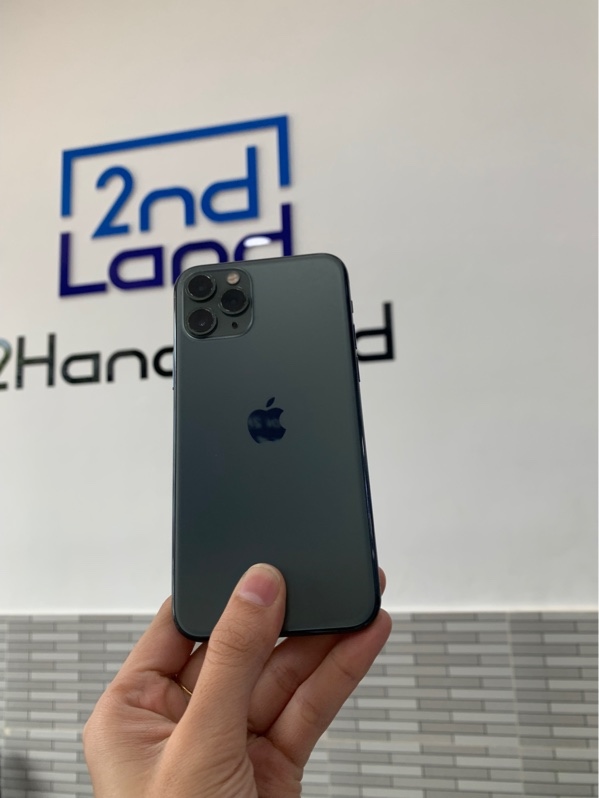 Điện thoại iPhone 11 Pro - LL/A - 64GB - Màu xanh rêu - Pin 100% đã thay - Ngoại hình: 98% - Body