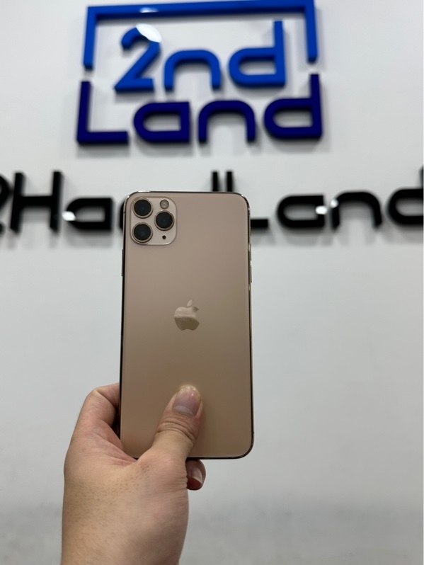 Điện thoại iPhone 11 Pro max - LL/A - 256GB - IOS 26.5.2 - Pin 100% thay new - Màu gold - Ngoại hình 97% - Màn Linh Kiện - Body