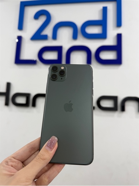 Điện thoại iPhone 11 pro max - VN/A - IOS 26.2 - 64GB - Màu xanh rêu - Pin thay 100% - Ngoại hình 97% - Màn xước dăm , viền trầy , cấn góc , lưng trầy - Body