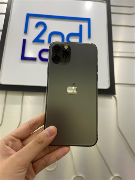 Điện thoại iPhone 11 Pro - VN/A - 64GB - IOS 26 - Pin 90% đã thay - Màu đen - Ngoại hình: 97% - Lưng trầy nhiều - Body