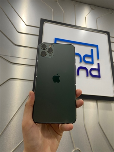 Điện thoại iPhone 11 Promax - J/A - 256GB - Pin 100% thay new - Màu xanh - Ngoại hình: 97% - Đã ép kính - Body