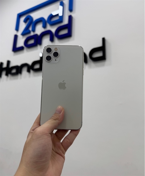 Điện thoại iPhone 11 Promax - LL/A - 256GB - IOS 26.2 - Pin 100% thay new - Màu trắng - Ngoại hình 97% - Màn lưu ảnh nhẹ khó thấy - Body