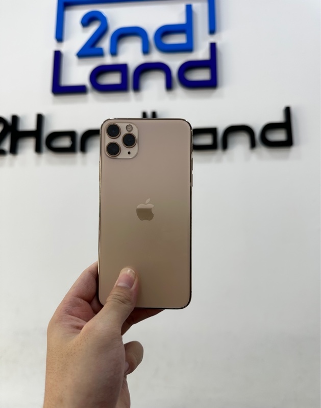 Điện thoại iPhone 11 Promax - LL/A - 256GB - IOS 26.4 - Pin 100% thay new - Màu gold - Ngoại hình 98% - Màn ám - Body