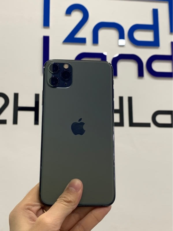 Điện thoại iPhone 11 Promax - LL/A - 256GB - Màu xanh lá - Pin 100% đã thay - Ngoại hình: 98% - Màn linh kiện oled - Body