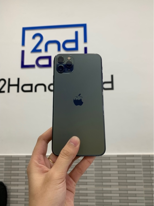 Điện thoại iPhone 11 Promax - LL/A - 256GB - Màu xanh - Pin 100% đã thay - Ngoại hình: 97% - Body