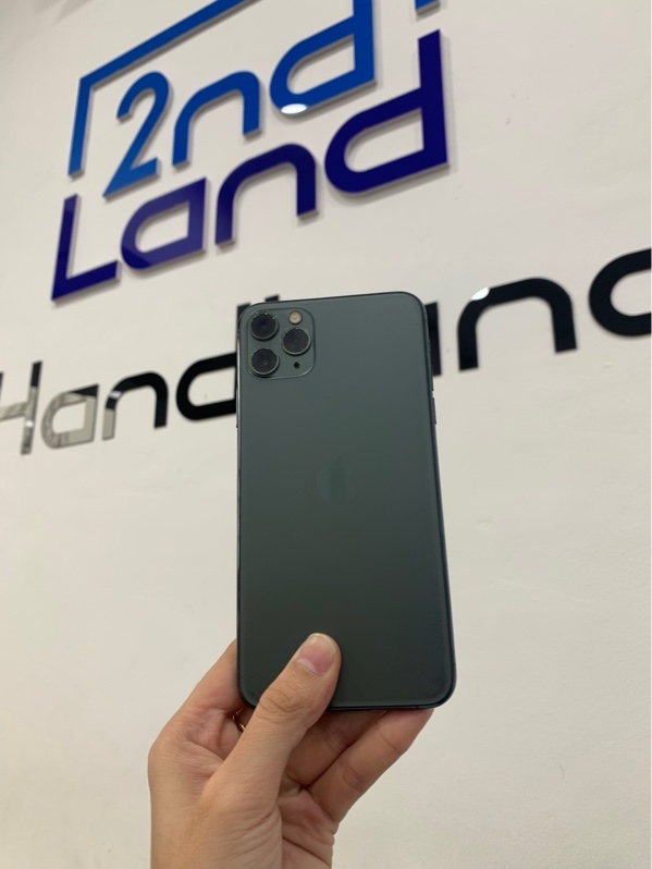 Điện thoại iPhone 11 Promax - LL/A - 256GB - Màu xanh rêu - Pin linh kiện 100% - Ngoại hình: 97% - Body